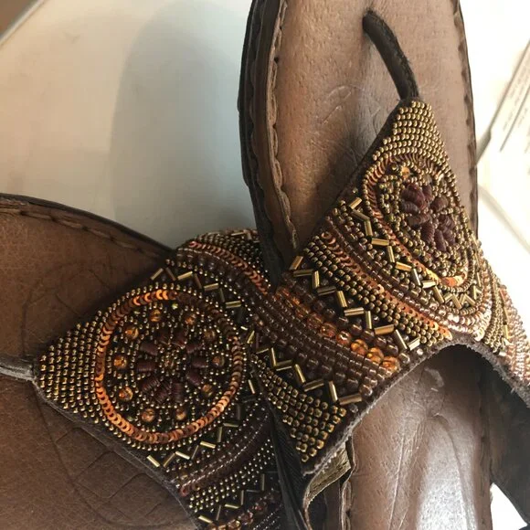 BEADED SANDALS - Picture 5 of 6